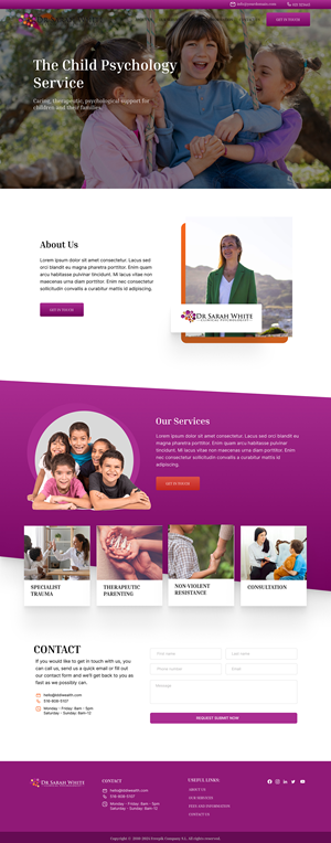 Web Design by DeriMH for this project | Design: #32314417