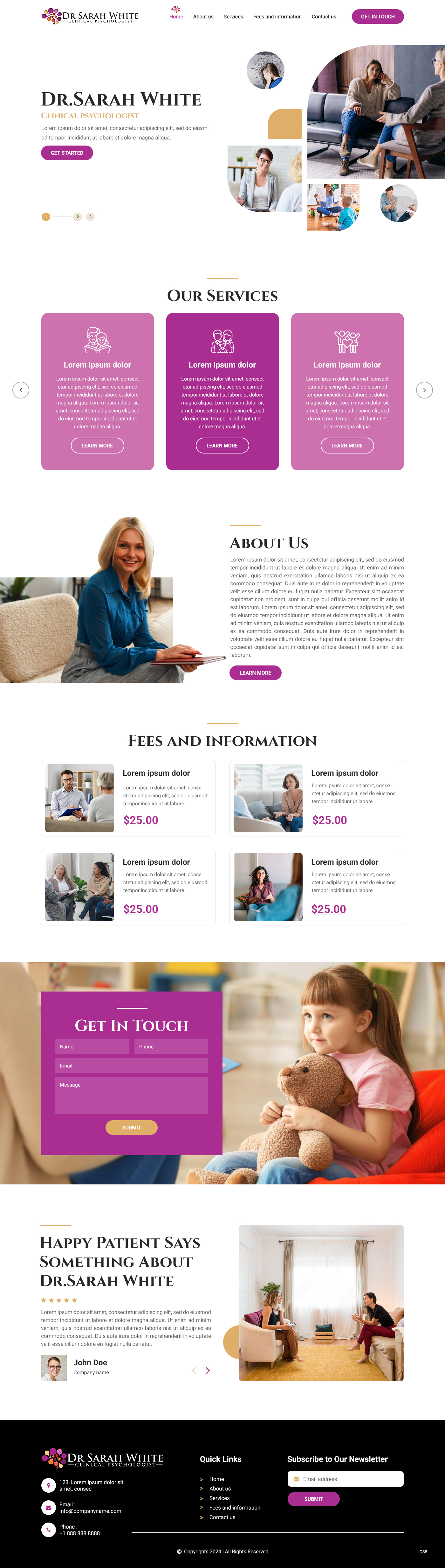 Web Design by pb for this project | Design #32318995