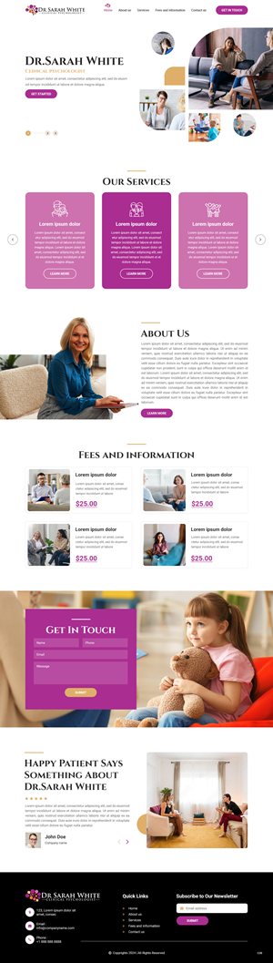 Web Design by pb for this project | Design: #32318995