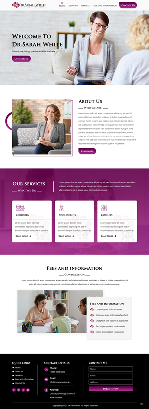 Web Design by pb for this project | Design: #32319001