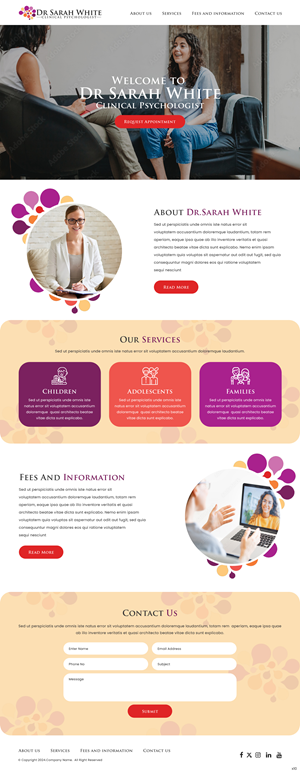 Web Design by pb for this project | Design: #32319011