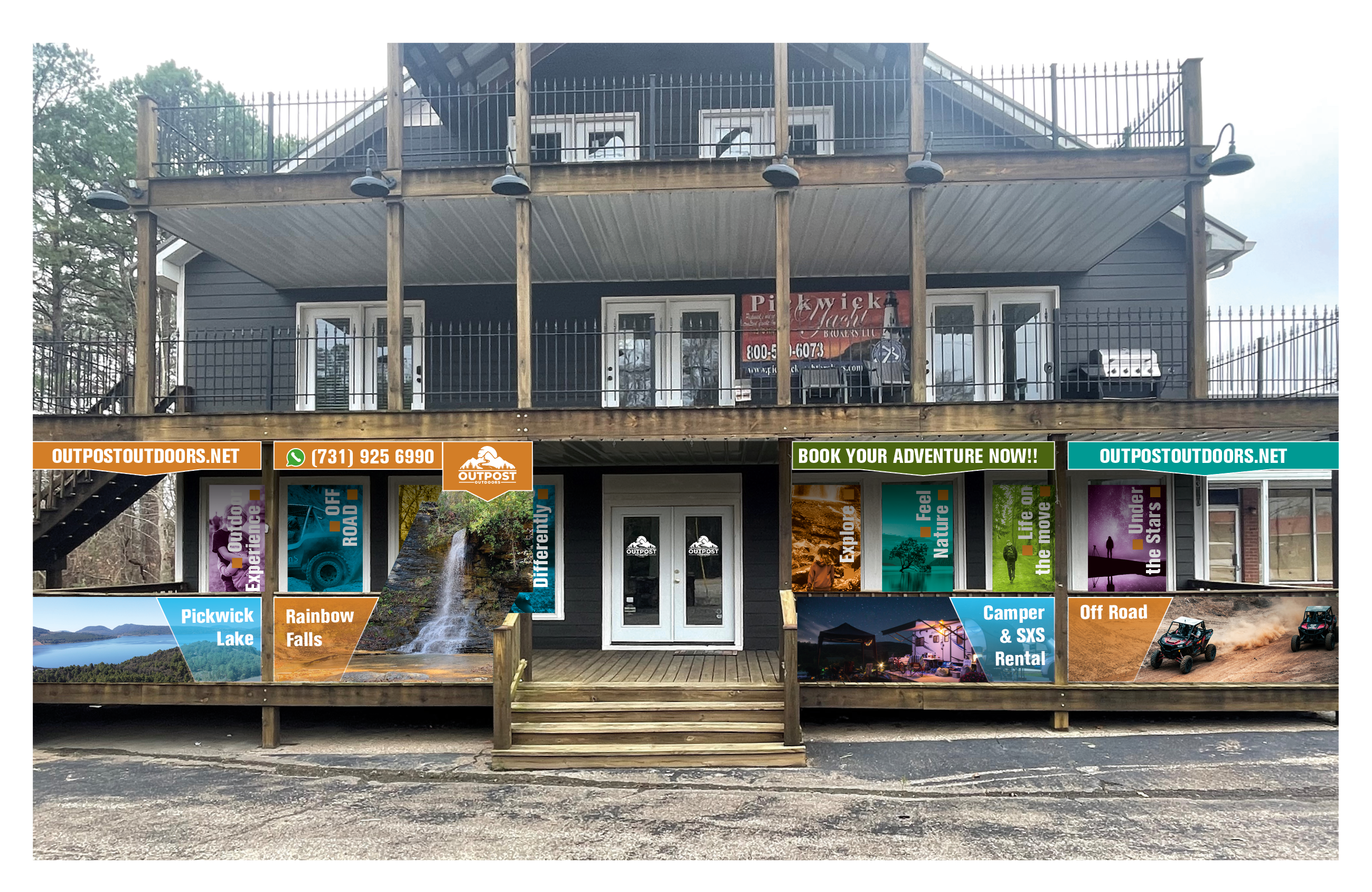 Graphic Design by LOM for The Outpost | Design #32320062