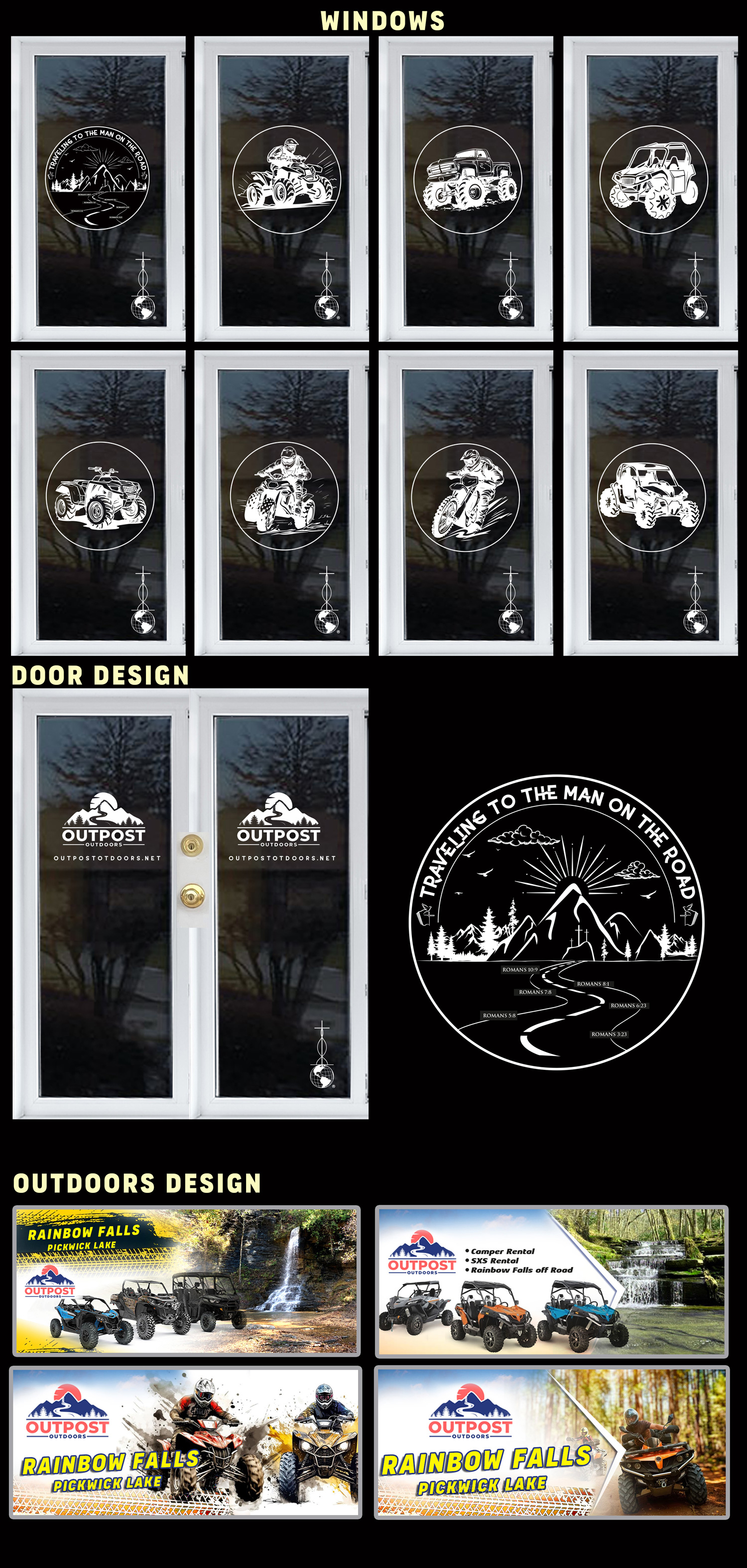 Diseño Gráfico por Himaart para The Outpost | Diseño #32339708