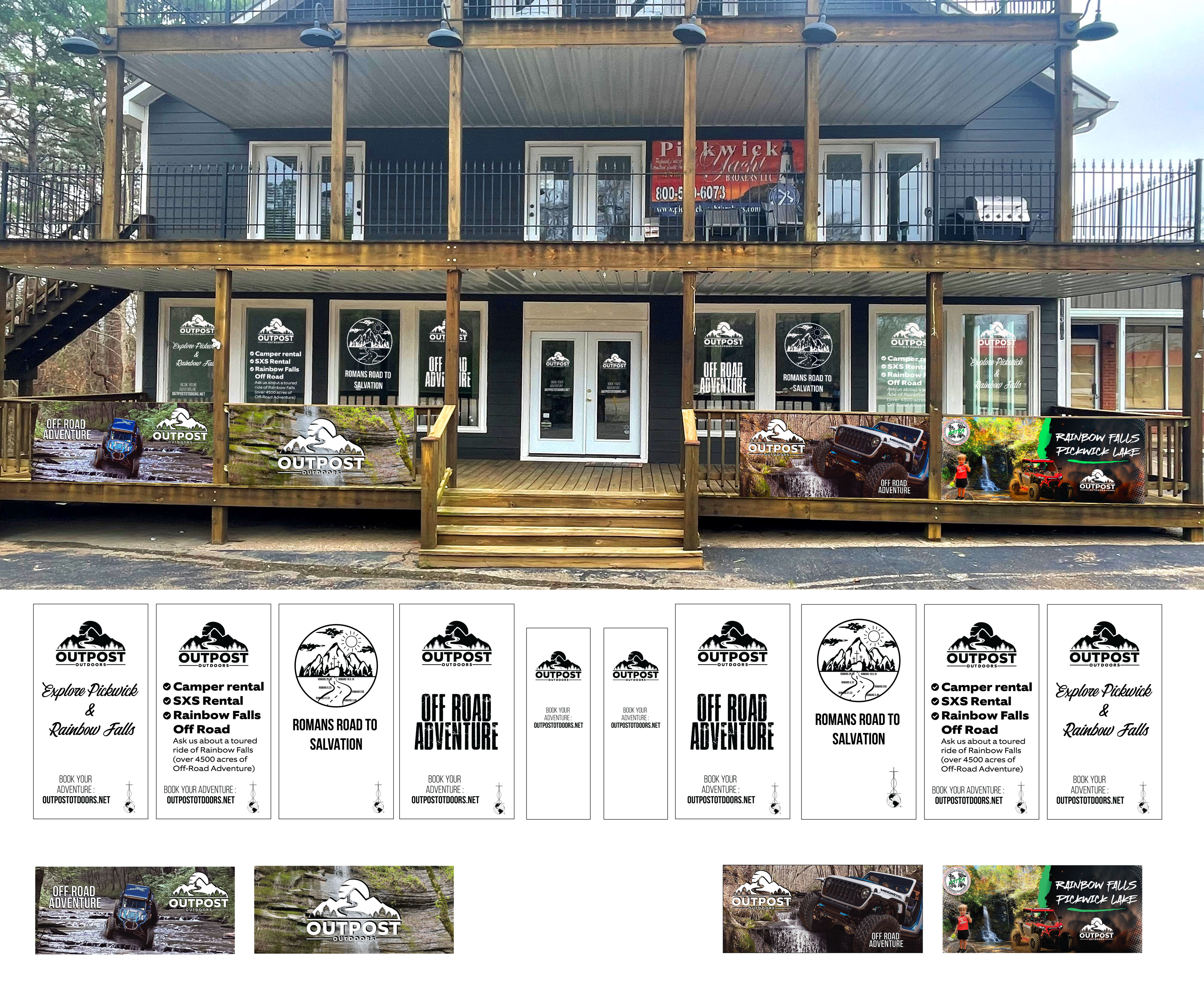 Graphic Design by Fine Graphics House for The Outpost | Design #32329979