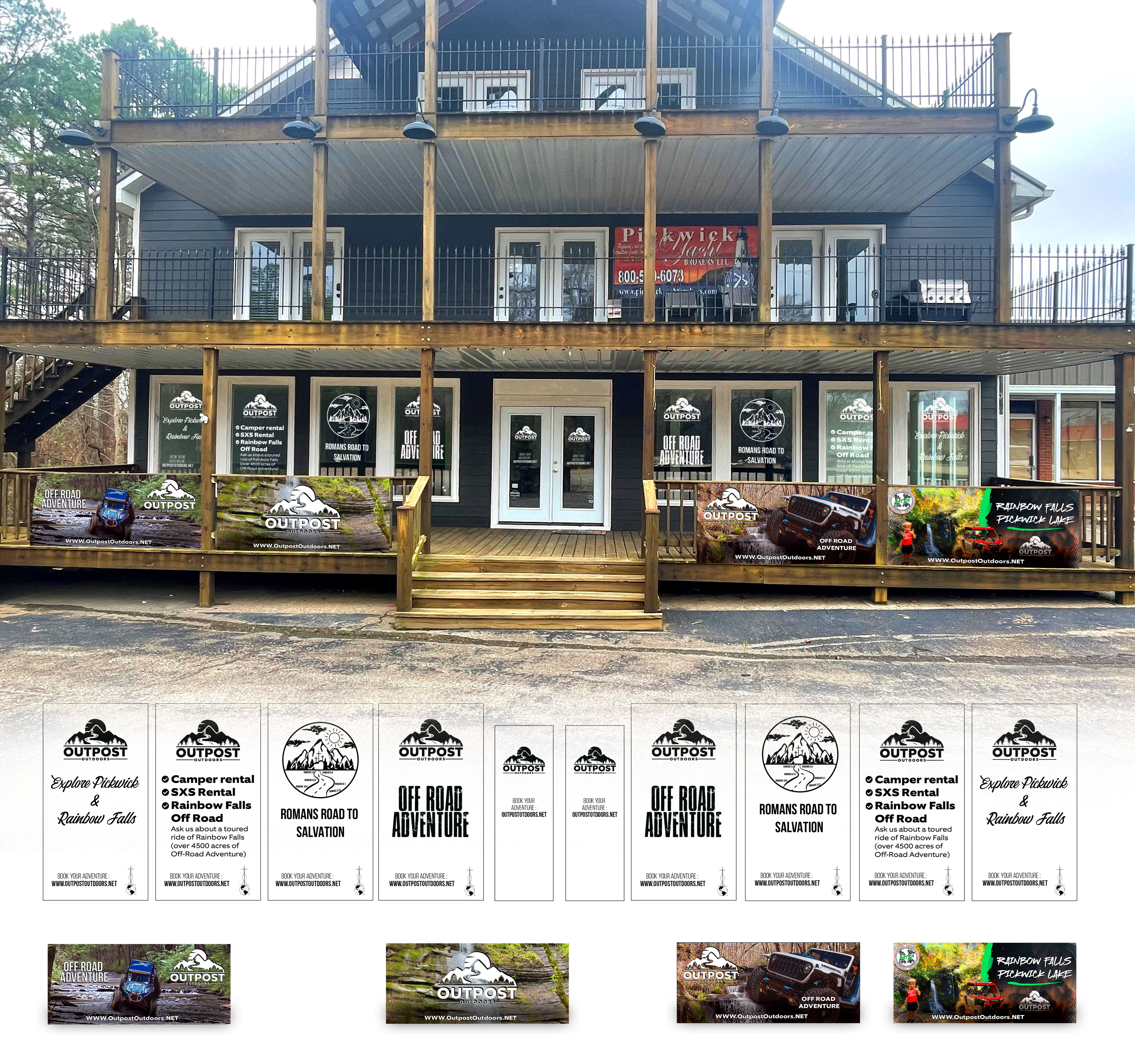 Graphic Design by Fine Graphics House for The Outpost | Design #32345905
