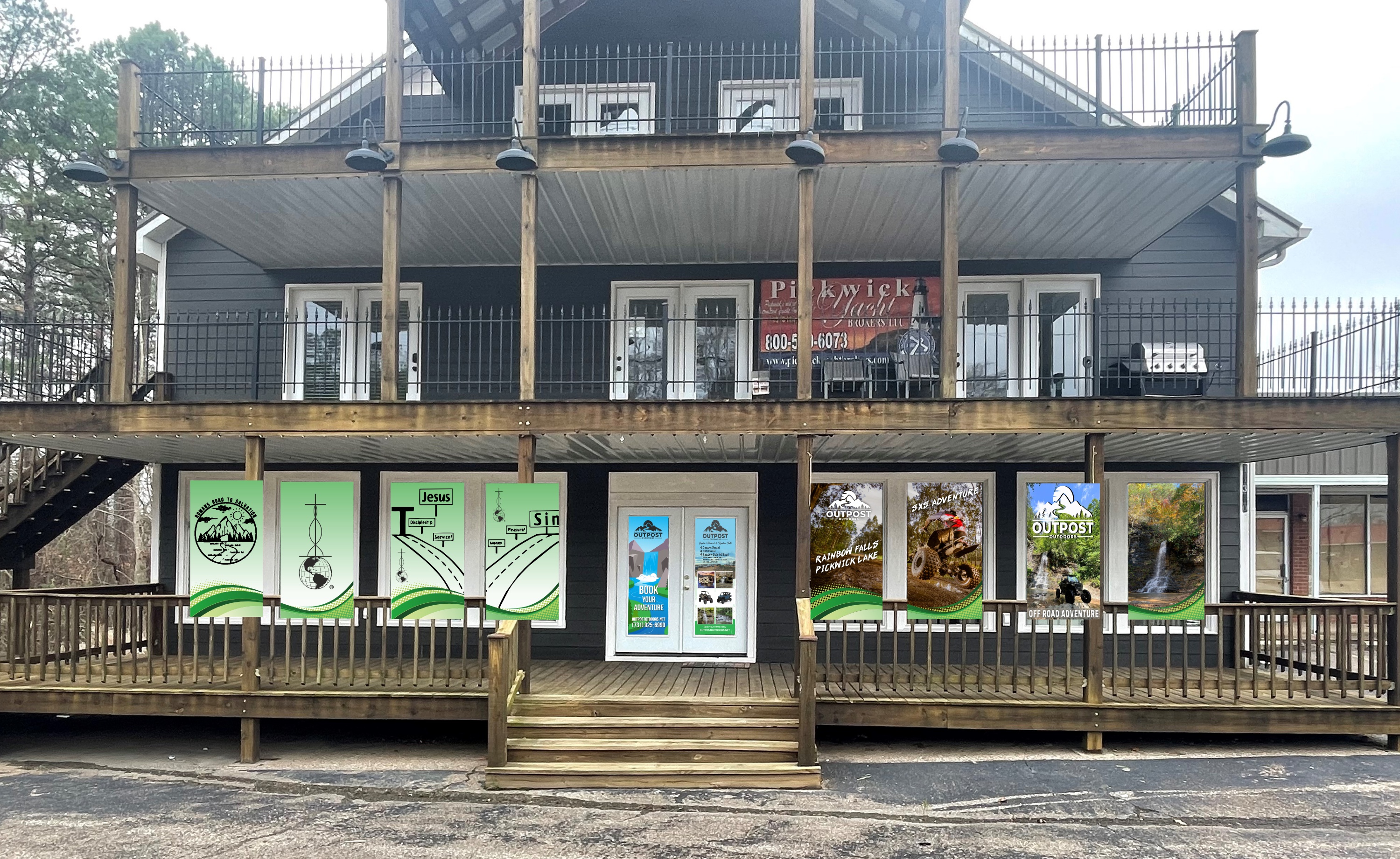 Diseño Gráfico por Maestroto para The Outpost | Diseño #32348254