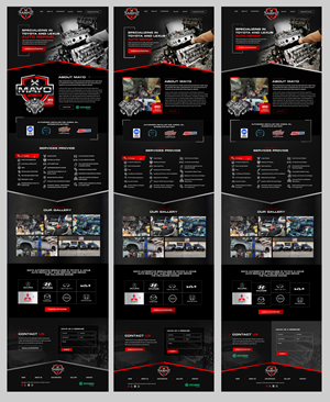 Web Design par Blue Sparrow pour Mayo Automotive LLC | Design : #32383784