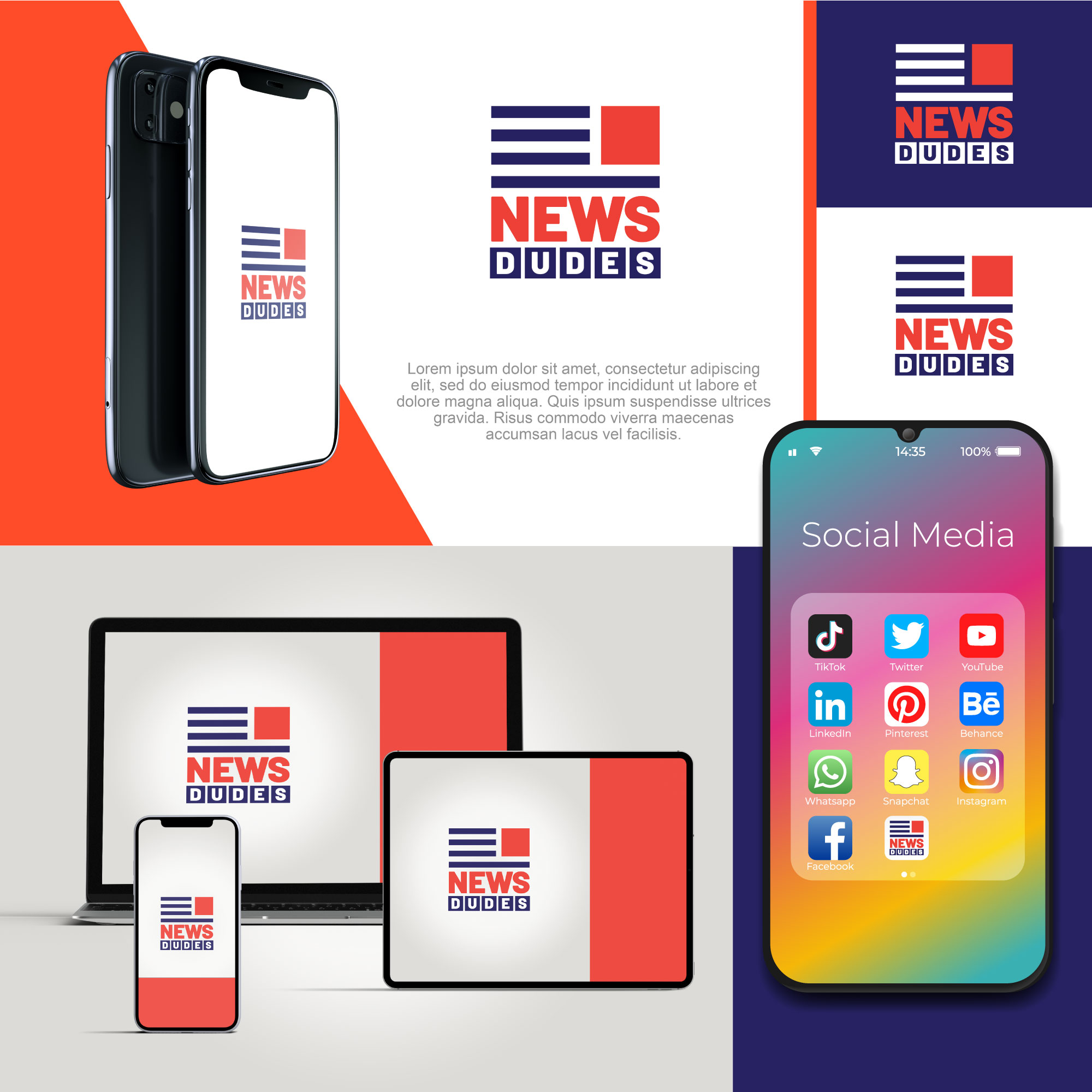 Logo Design by psychophic for Next News Media Oy | Design #32335460