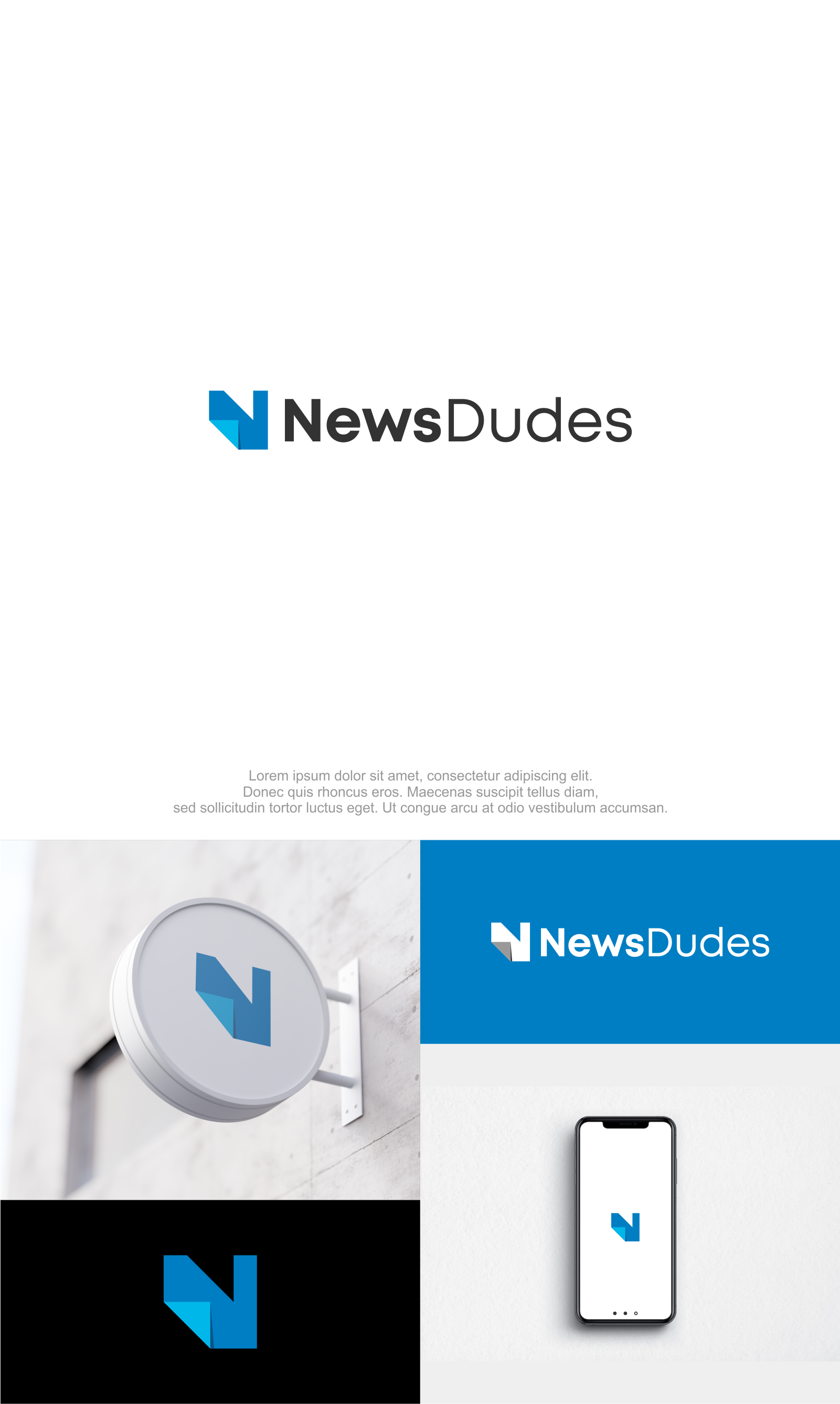 Logo Design by M.Syaiful Huda for Next News Media Oy | Design #32317996