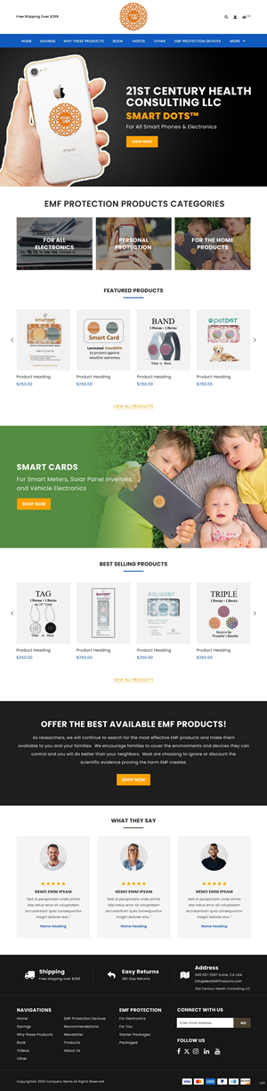 Web Design by pb for New Voice | Design: #32319073