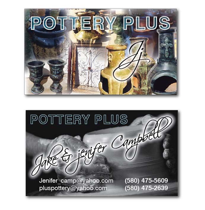 Design de Carte de Visite par Milager pour Pottery Plus | Design #3095369