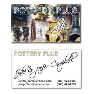Business Card Design by Milager for Pottery Plus | Design #3099912