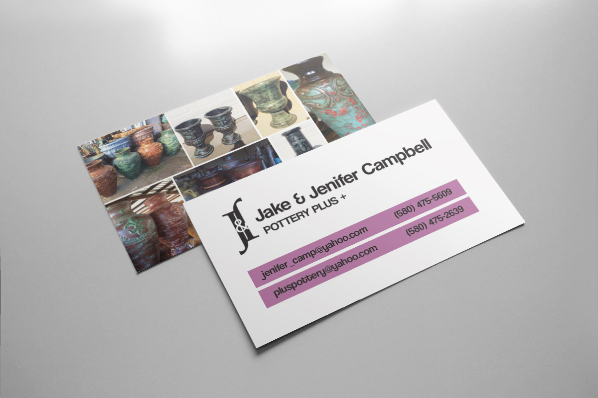 Design de Carte de Visite par Cyanide Design pour Pottery Plus | Design #3125684