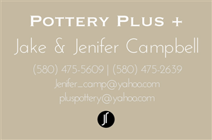 Business Card Design by Lou Sharp for Pottery Plus | Design: #3120751