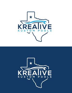 Diseño de Logo por lijenta para Kreative Kustom Pools | Diseño: #32336709