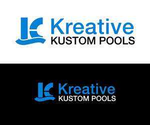 Diseño de Logo por RaKu 2 para Kreative Kustom Pools | Diseño: #32357079