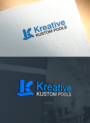 Diseño de Logo por RaKu 2 para Kreative Kustom Pools | Diseño: #32358275