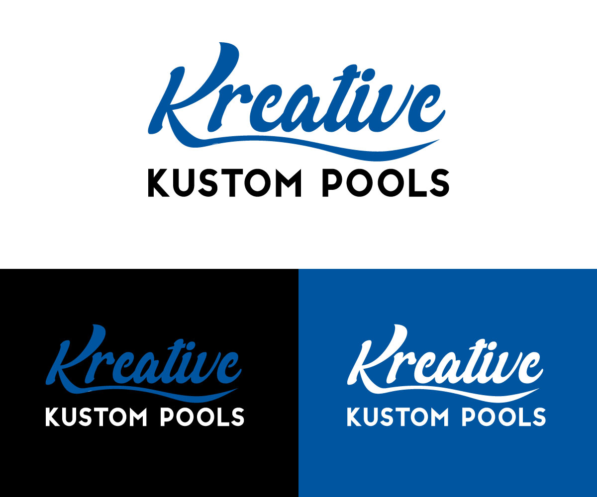Design de Logo par DesignMaker 2 pour Kreative Kustom Pools | Design #32362179