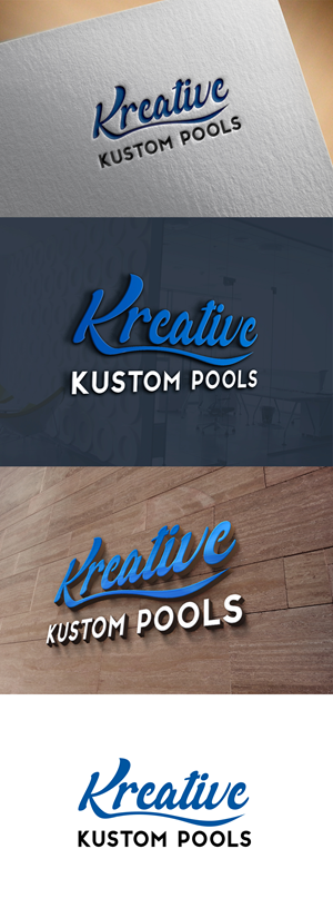Logo-Design von DesignMaker 2 für Kreative Kustom Pools | Design: #32362812