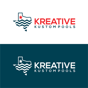 Diseño de Logo por healer1617 para Kreative Kustom Pools | Diseño: #32325089