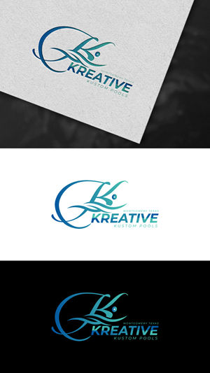 Logo-Design von nitin.kondhare2010 für Kreative Kustom Pools | Design: #32321691