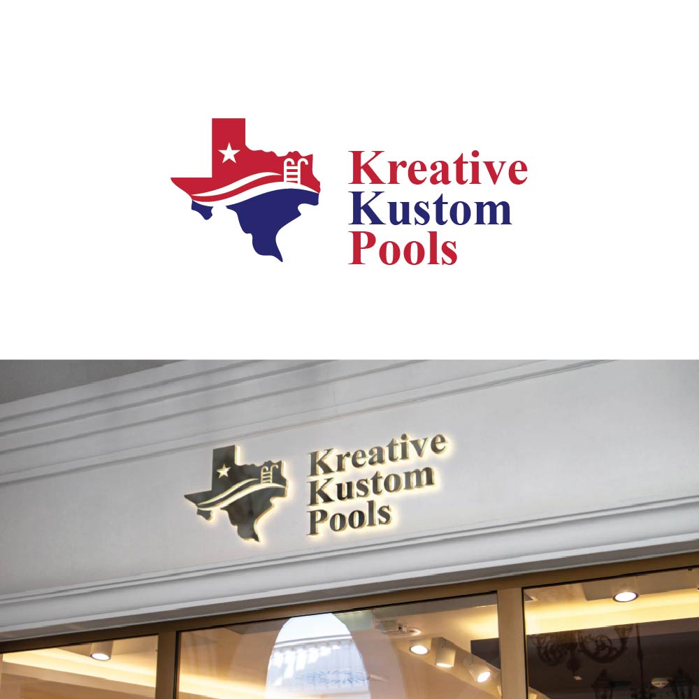 Design de Logo par Arpigraphy pour Kreative Kustom Pools | Design #32349762