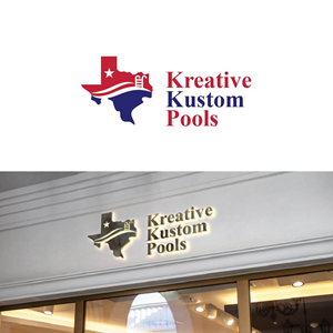 Diseño de Logo por Arpigraphy para Kreative Kustom Pools | Diseño: #32349762