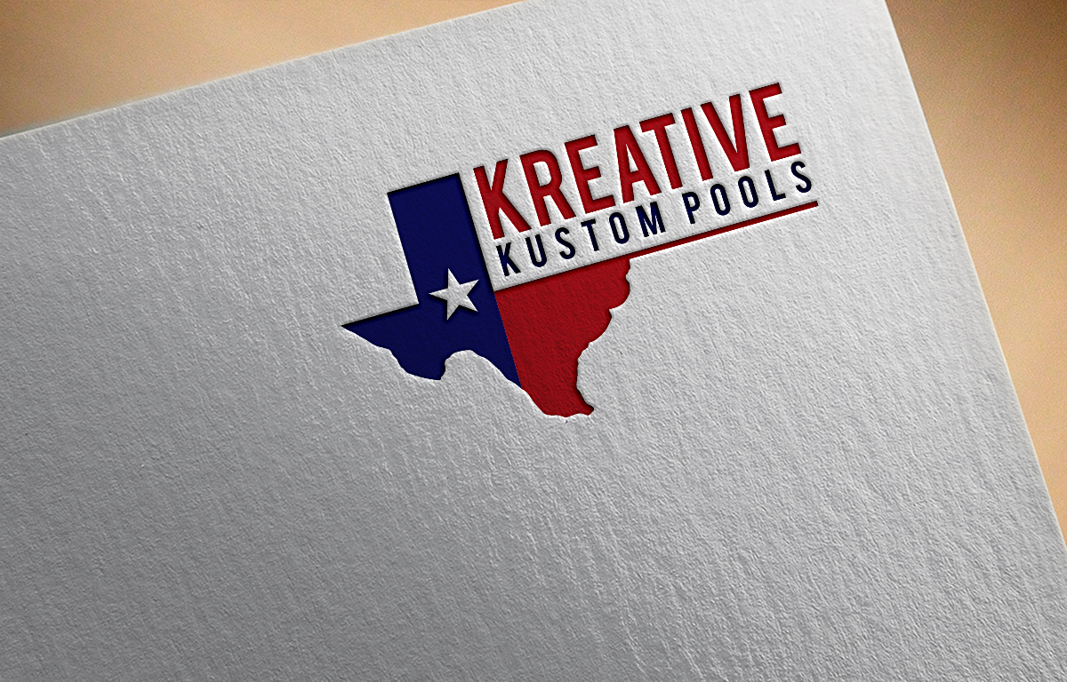 Diseño de Logo por 4tech services para Kreative Kustom Pools | Diseño #32324861