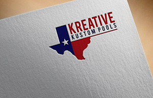 Logo Design by 4tech services for Kreative Kustom Pools | Design: #32324861