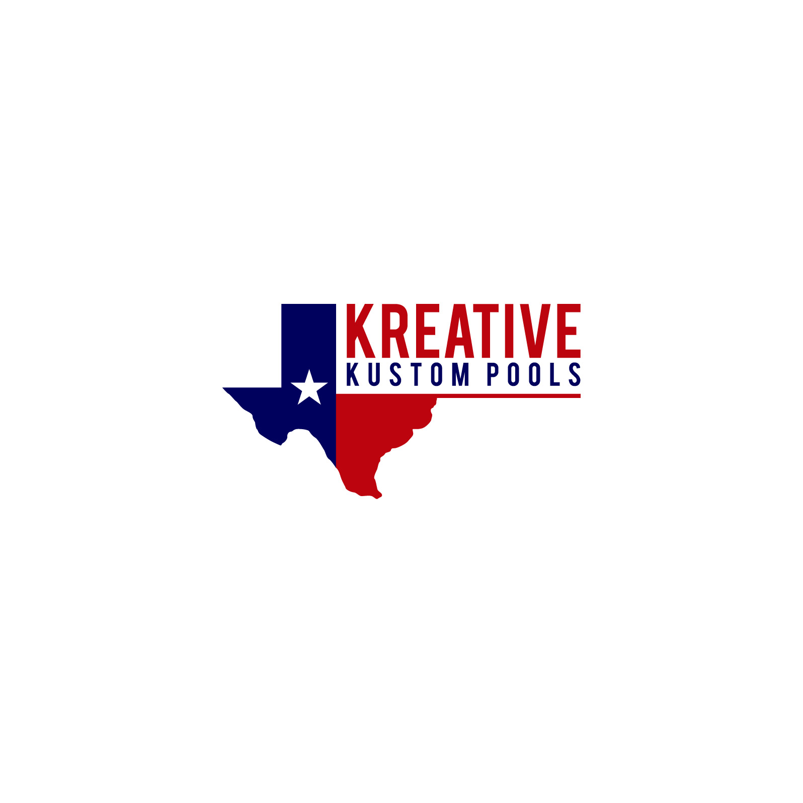 Diseño de Logo por 4tech services para Kreative Kustom Pools | Diseño #32324862
