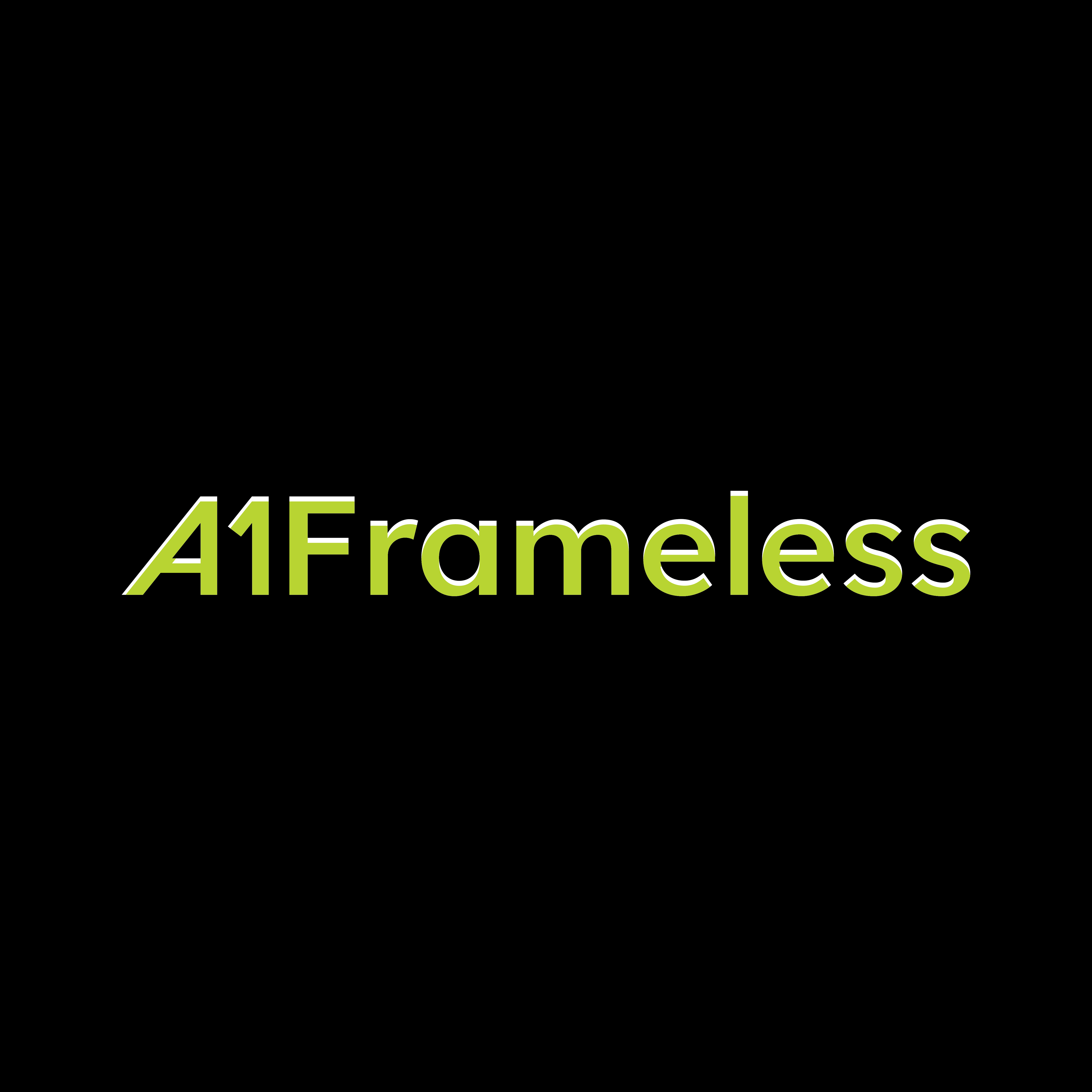 Logo Design by Kryss Denmar for A1 frameless  | Design #32334596