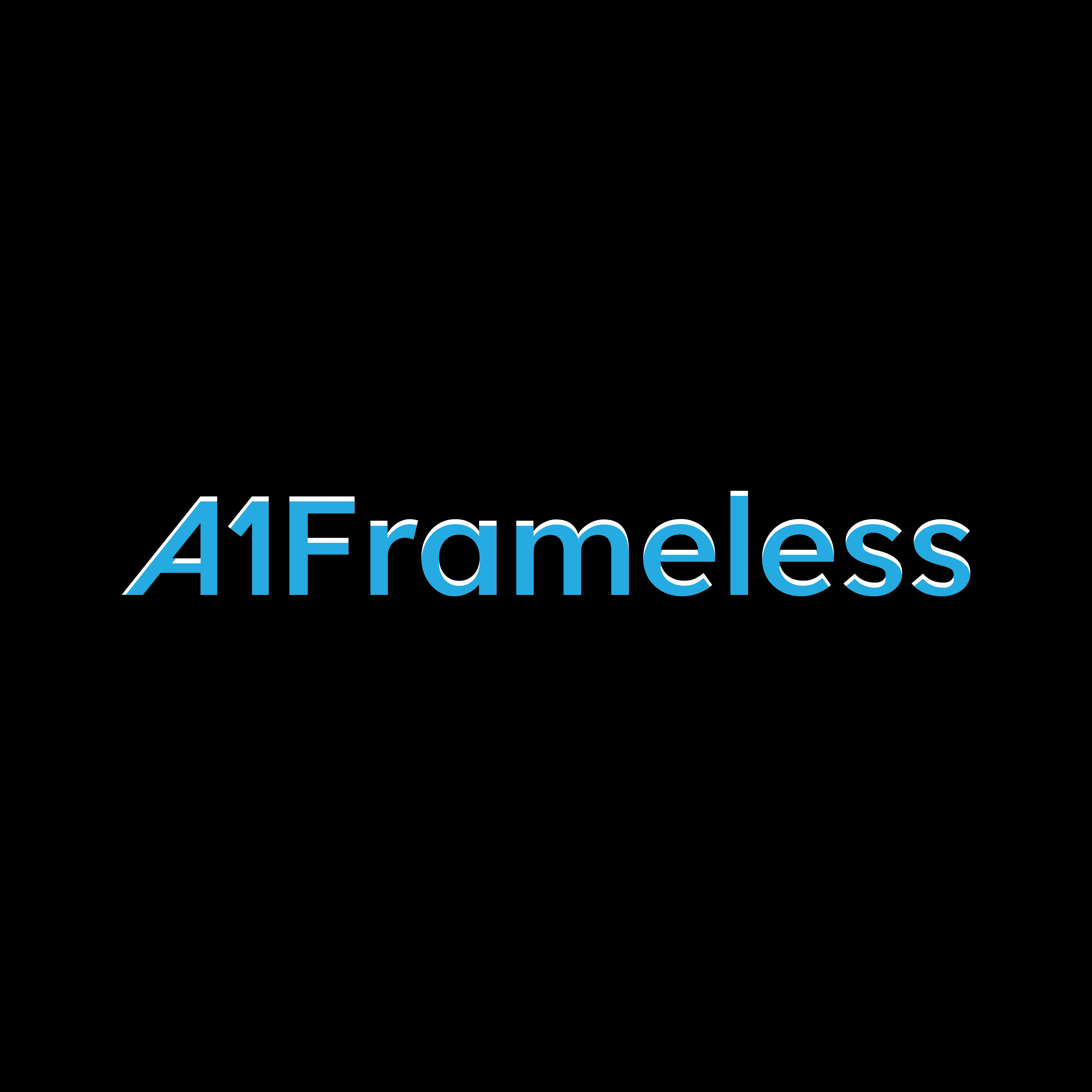 Logo Design by Kryss Denmar for A1 frameless  | Design #32334613
