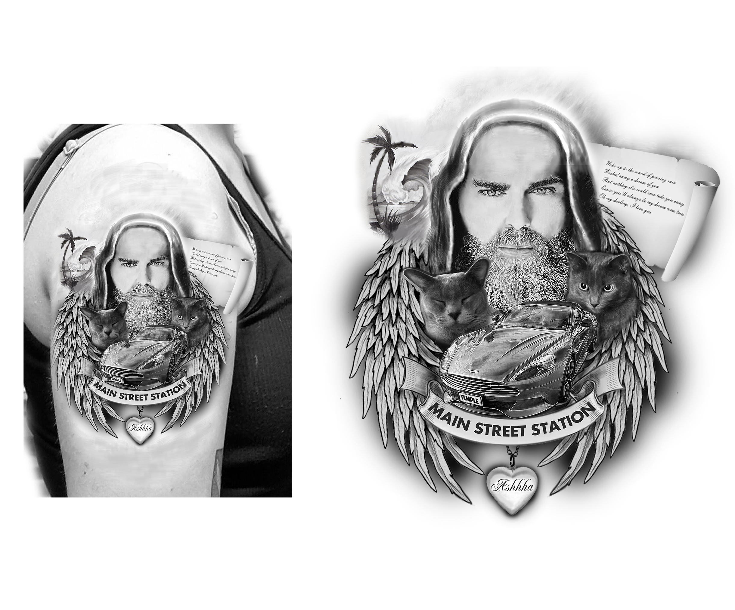 Tattoo Design by Jamal 12 for this project | Design #32333933