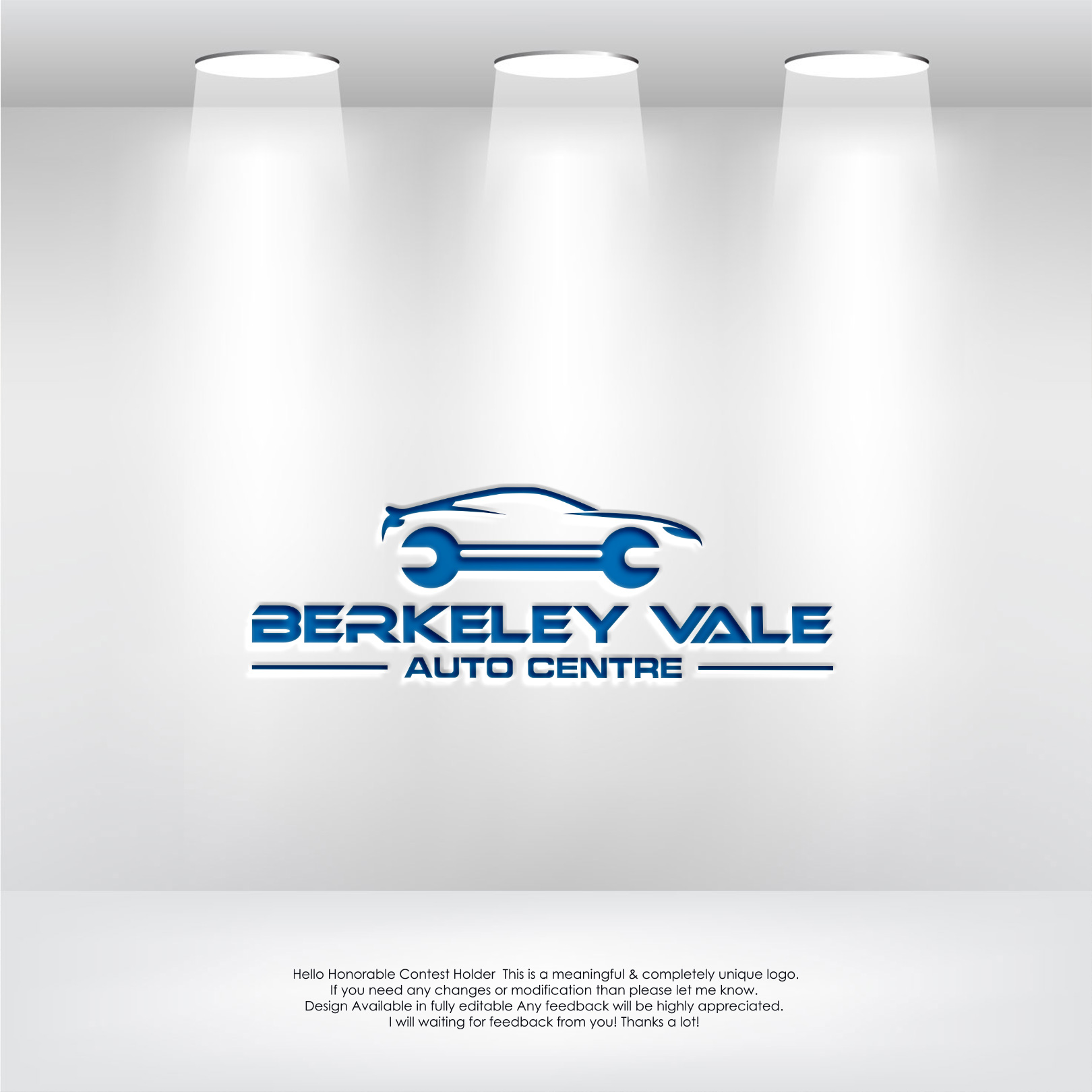 Logo Design by LogoEon for Berkeley Vale Auto Centre | Design #32328224