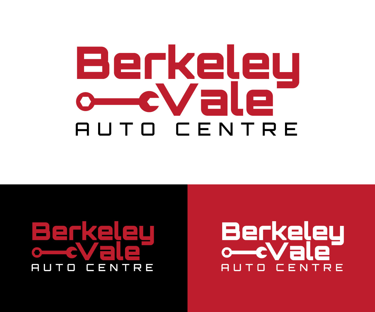 Logo Design by Kavth for Berkeley Vale Auto Centre | Design #32342430