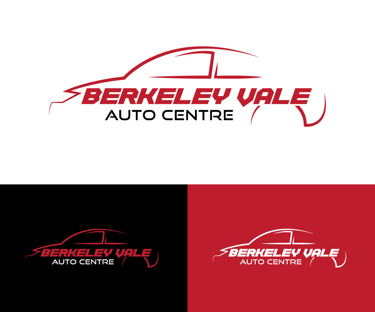 Logo Design by RaKu 2 for Berkeley Vale Auto Centre | Design #32346480