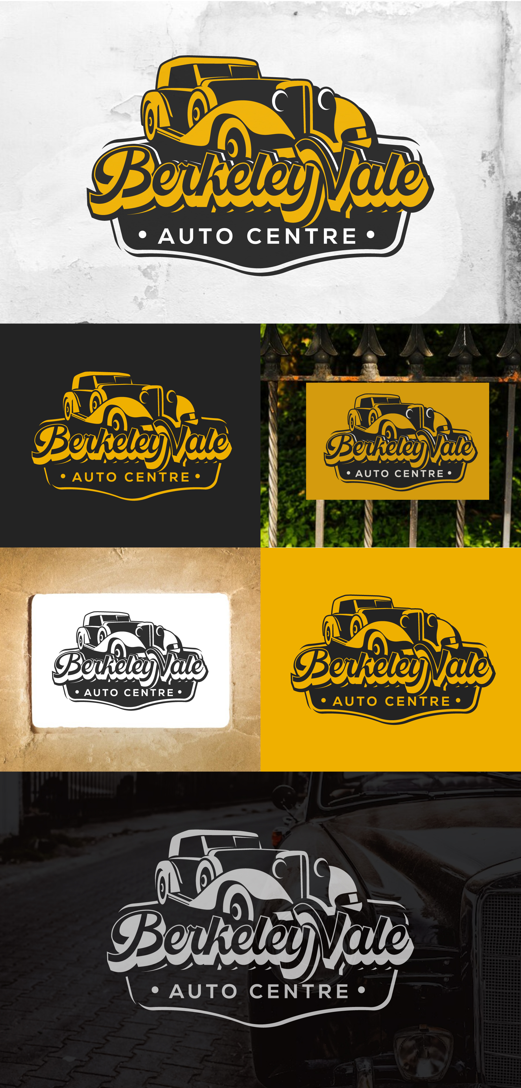 Logo Design by debdesign for Berkeley Vale Auto Centre | Design #32326621