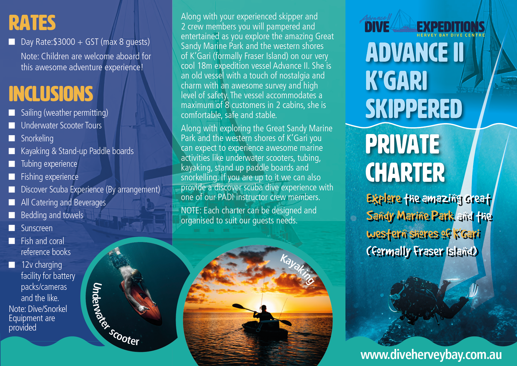 Graphic Design by LOM for Hervey Bay Dive Centre | Design #32340741