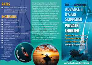 Diseño Gráfico por LOM para Hervey Bay Dive Centre | Diseño #32340741