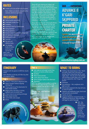 Graphic Design by LOM for Hervey Bay Dive Centre | Design: #32350398
