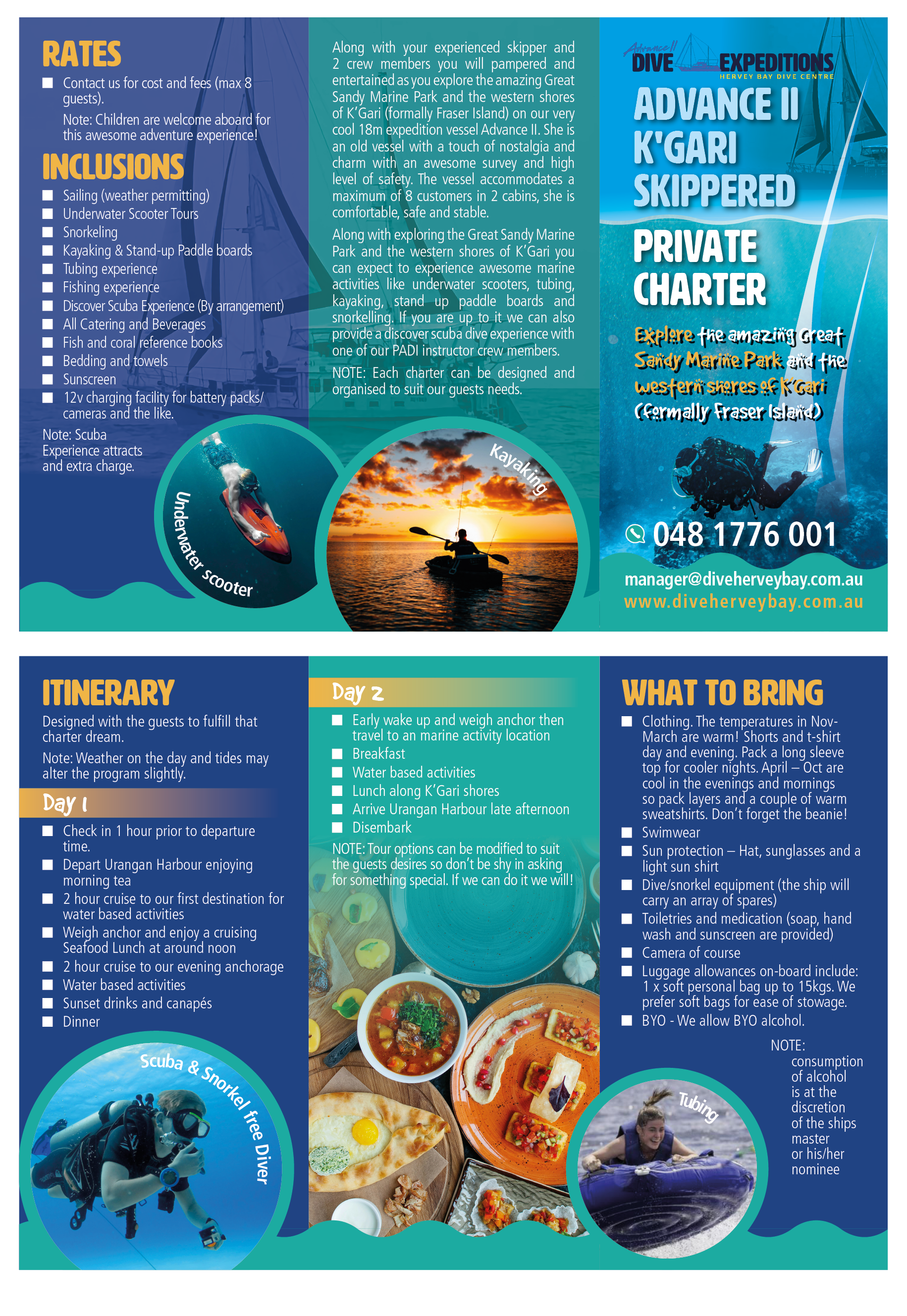 Graphic Design by LOM for Hervey Bay Dive Centre | Design #32365580
