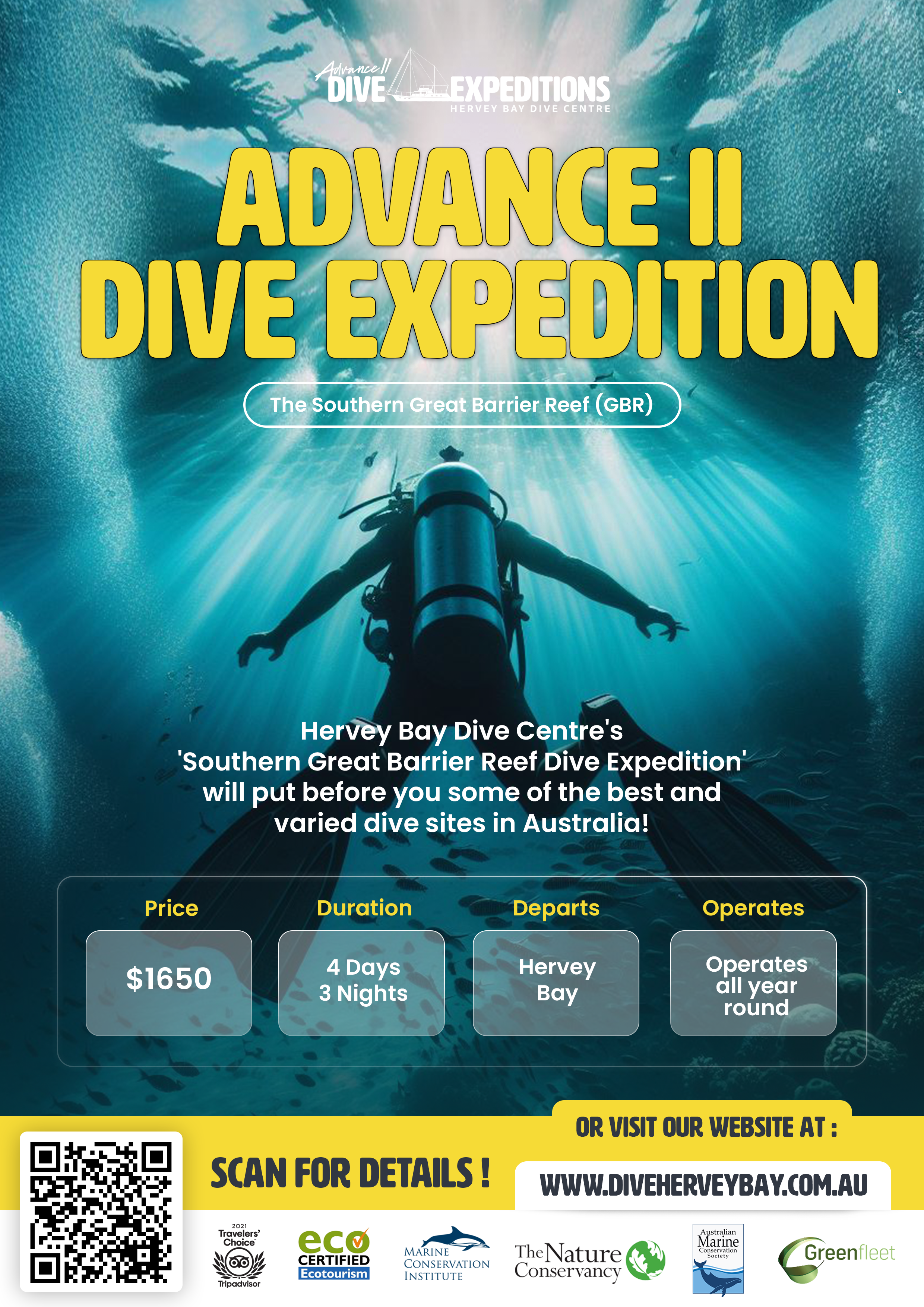 Design Graphique par Hakaze Std pour Hervey Bay Dive Centre | Design #32352627