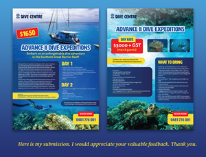 Graphic Design by Jeewz for Hervey Bay Dive Centre | Design: #32339293