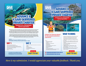 Graphic Design by Jeewz for Hervey Bay Dive Centre | Design: #32355122