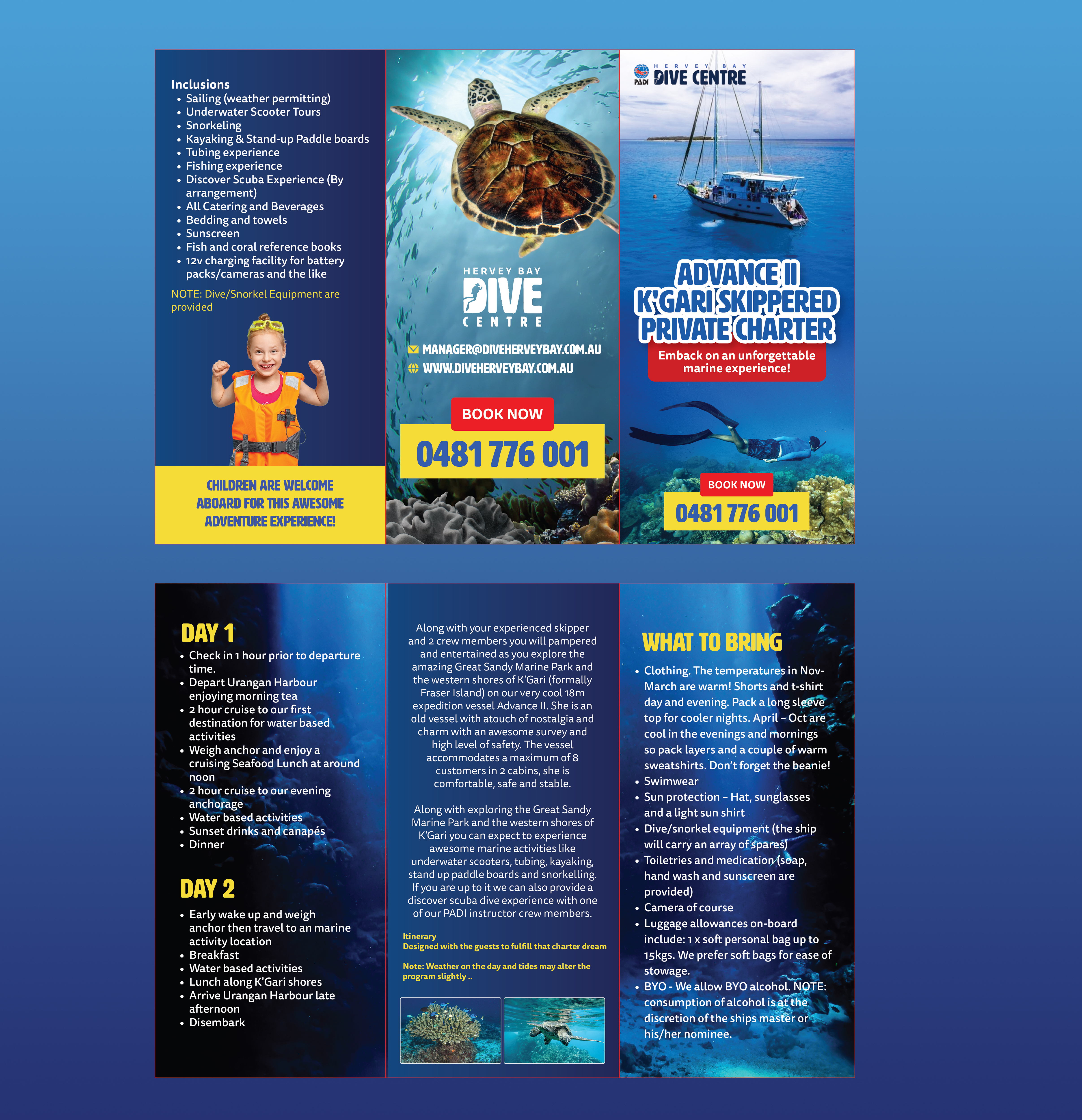 Graphic Design by Jeewz for Hervey Bay Dive Centre | Design: #32361773