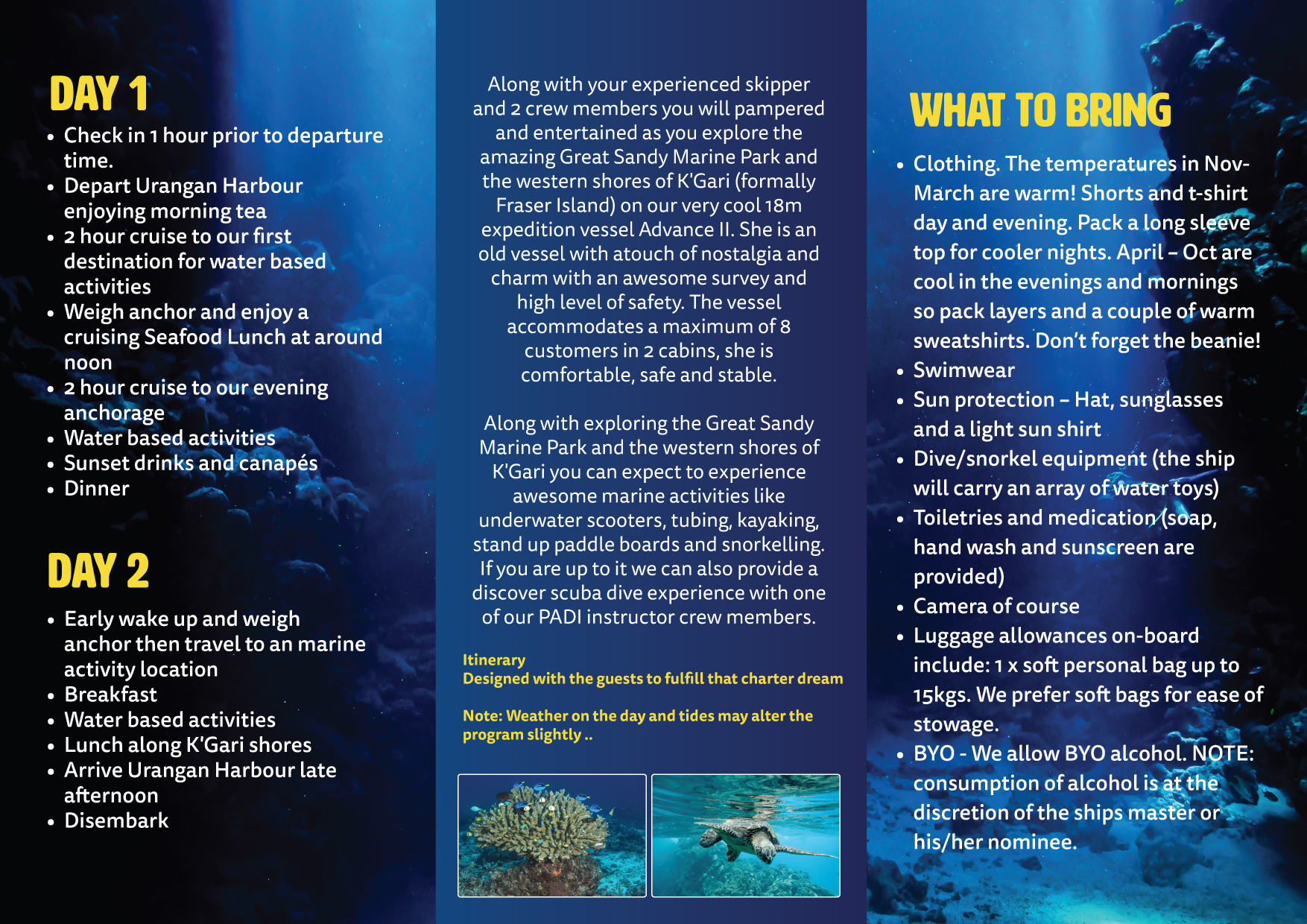 Graphic Design by Jeewz for Hervey Bay Dive Centre | Design #32422819