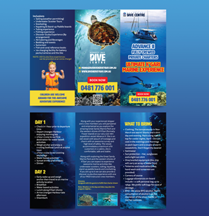 Graphic Design by Jeewz for Hervey Bay Dive Centre | Design: #32422821