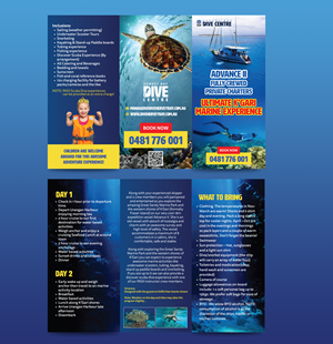 Graphic Design by Jeewz for Hervey Bay Dive Centre | Design: #32422877