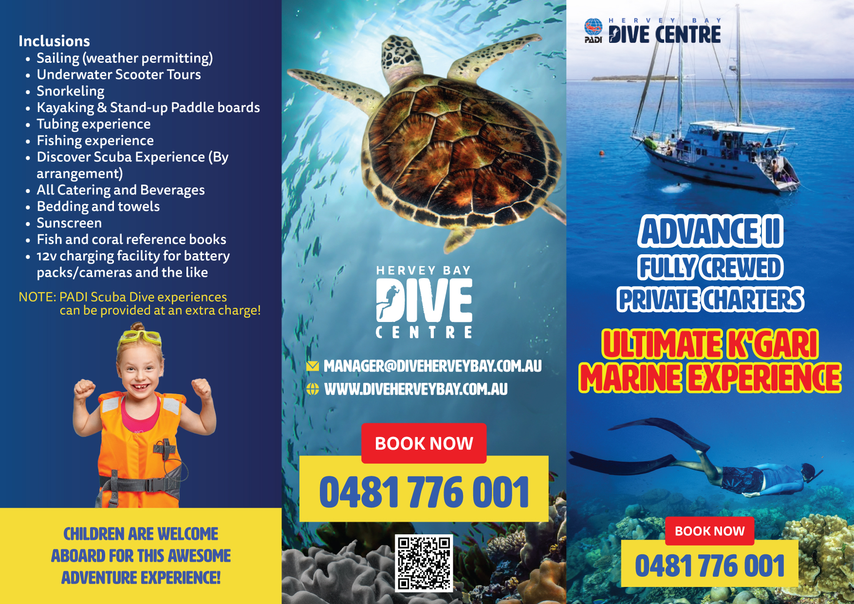 Graphic Design by Jeewz for Hervey Bay Dive Centre | Design #32422878