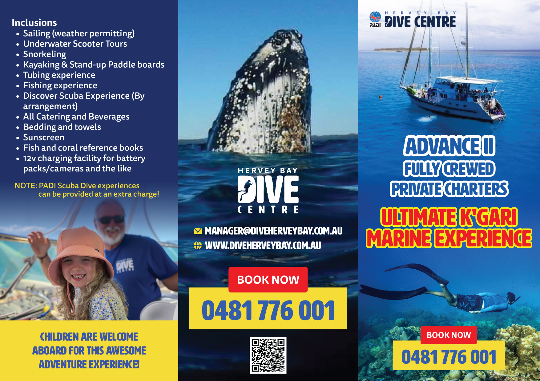 Graphic Design by Jeewz for Hervey Bay Dive Centre | Design #32423159